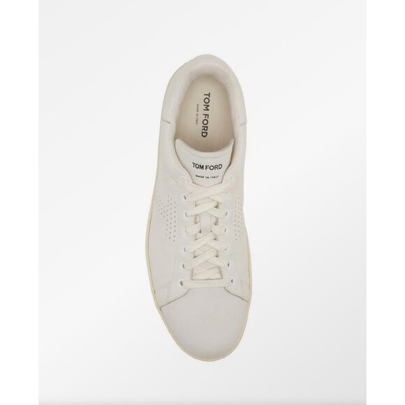 NEW TOM FORD 2025 WARWICK GRAINED LEATHER SNEARKER - Picture 2 of 10